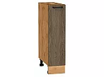 Шкаф нижний бутылочница Флэт Brown Casella Oak 2S/Дуб Вотан 816*200*478