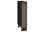 Шкаф нижний бутылочница Флэт Brown Casella Oak 2S/Graphite 816*150*478