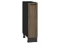Шкаф нижний бутылочница Флэт Brown Casella Oak 2S/Graphite 816*200*478