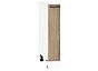 Шкаф нижний бутылочница Флэт Natural Casella Oak 2S/Белый 816*150*478