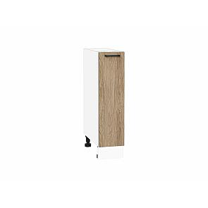 Шкаф нижний бутылочница Флэт Natural Casella Oak 2S/Белый 816*200*478