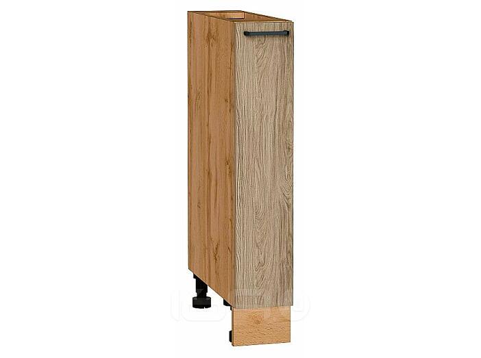 Шкаф нижний бутылочница Флэт Natural Casella Oak 2S/Дуб Вотан 816*150*478