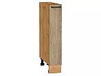 Шкаф нижний бутылочница Флэт Natural Casella Oak 2S/Дуб Вотан 816*150*478