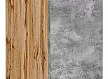 Шкаф нижний бутылочница Флэт Temple Stone 2S/Дуб Вотан 816*150*478