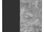 Шкаф нижний бутылочница Флэт Temple Stone 2S/Graphite 816*150*478