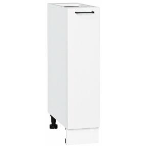 Шкаф нижний бутылочница Флэт White In 2S/Белый 816*200*478