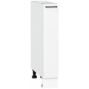 Шкаф нижний бутылочница Флэт White In 2S/Белый 816*150*478