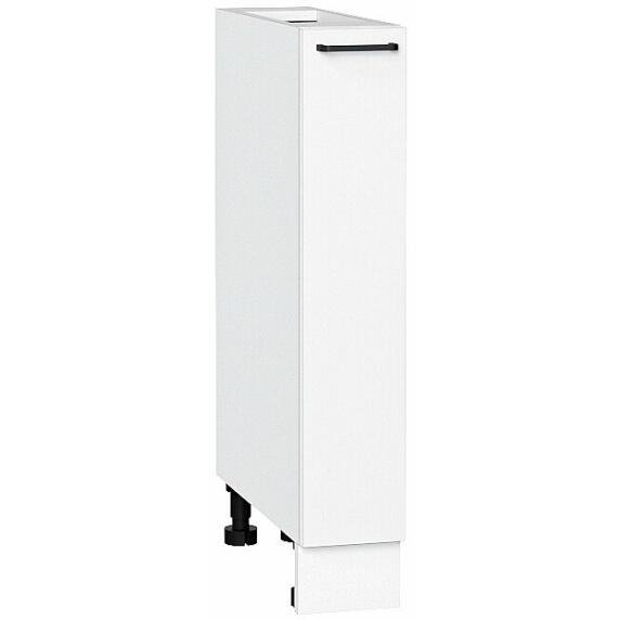 Шкаф нижний бутылочница Флэт White In 2S/Белый 816*150*478