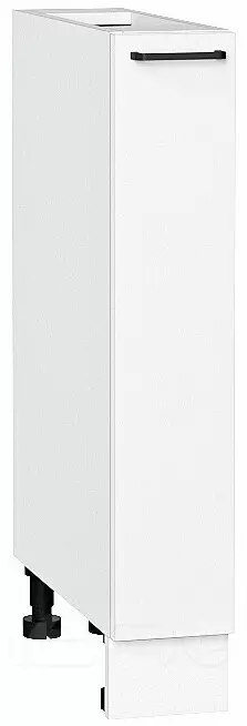 Шкаф нижний бутылочница Флэт White In 2S/Белый 816*150*478