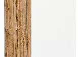 Шкаф нижний бутылочница Флэт White In 2S/Дуб Вотан 816*200*478