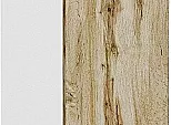 Шкаф нижний бутылочница Флэт Wotan Oak 2S/Белый 816*200*478