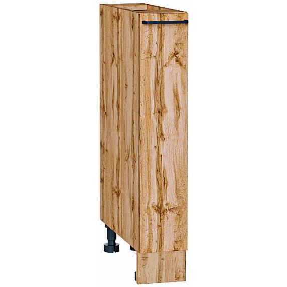 Шкаф нижний бутылочница Флэт Wotan Oak 2S/Дуб Вотан 816*150*478