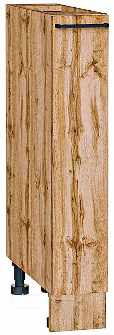 Шкаф нижний бутылочница Флэт Wotan Oak 2S/Дуб Вотан 816*150*478