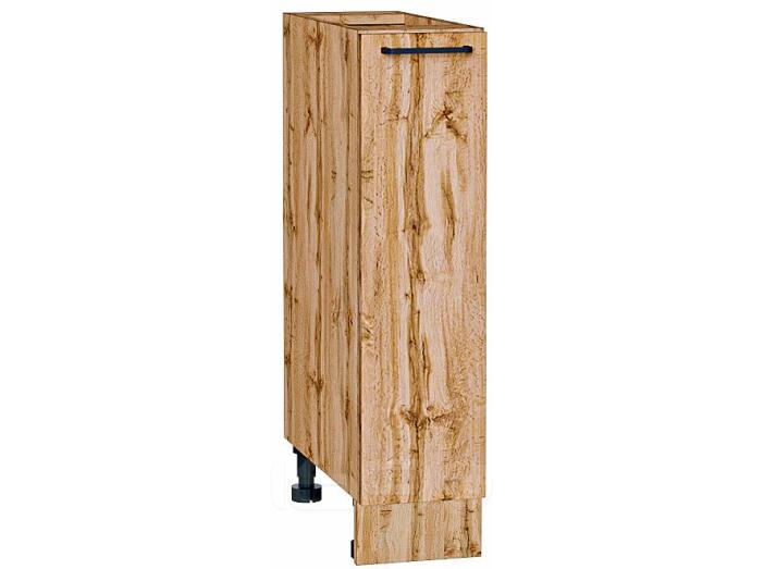 Шкаф нижний бутылочница Флэт Wotan Oak 2S/Дуб Вотан 816*200*478
