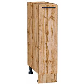 Шкаф нижний бутылочница Флэт Wotan Oak 2S/Дуб Вотан 816*200*478