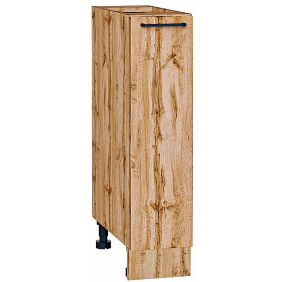 Шкаф нижний бутылочница Флэт Wotan Oak 2S/Дуб Вотан 816*200*478