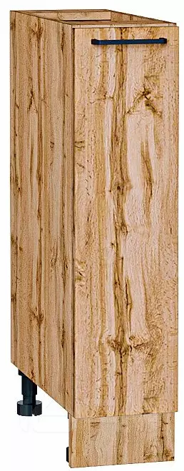 Шкаф нижний бутылочница Флэт Wotan Oak 2S/Дуб Вотан 816*200*478