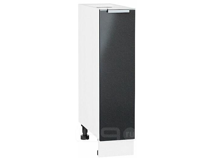 Шкаф нижний бутылочница Фьюжн Anthracite Белый 816*200*480