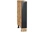 Шкаф нижний бутылочница Фьюжн Anthracite Дуб Вотан 816*150*480