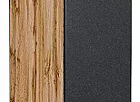 Шкаф нижний бутылочница Фьюжн Anthracite Дуб Вотан 816*150*480