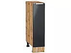 Шкаф нижний бутылочница Фьюжн Anthracite Дуб Вотан 816*200*480