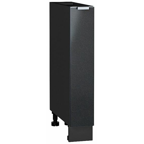Шкаф нижний бутылочница Фьюжн Anthracite Graphite 816*150*480