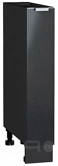 Шкаф нижний бутылочница Фьюжн Anthracite Graphite 816*150*480