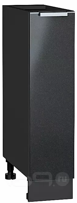 Шкаф нижний бутылочница Фьюжн Anthracite Graphite 816*200*480