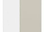 Шкаф нижний бутылочница Фьюжн Cream Silk/Белый 816*150*480