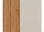 Шкаф нижний бутылочница Фьюжн Cream Silk/Дуб Вотан 816*150*480