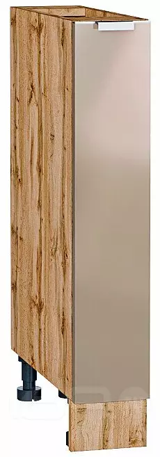 Шкаф нижний бутылочница Фьюжн Gallant Дуб Вотан 816*150*480