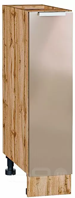 Шкаф нижний бутылочница Фьюжн Gallant Дуб Вотан 816*200*480