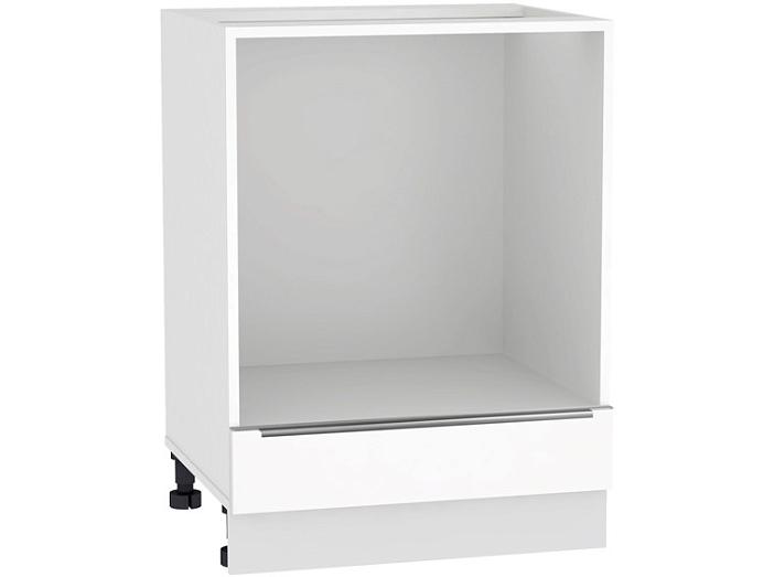 Шкаф нижний под духовку Фьюжн НД 600 Brilliant-Белый