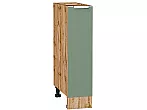Шкаф нижний бутылочница Фьюжн Silky Mint Дуб Вотан 816*200*480