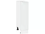 Шкаф нижний бутылочница Фьюжн Silky White Белый 816*200*480