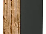 Шкаф нижний бутылочница Глетчер Маренго Силк Дуб Вотан 816*150*478