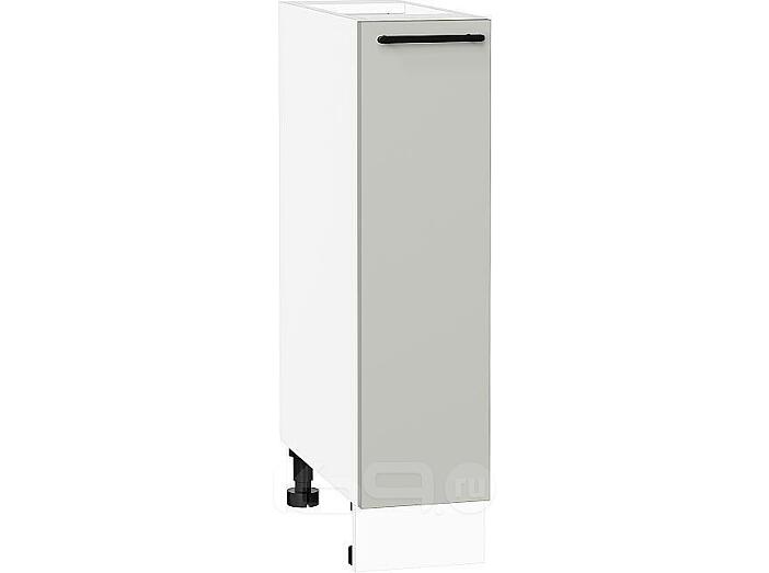 Шкаф нижний бутылочница Лайт Special Grey/Белый 816*200*478