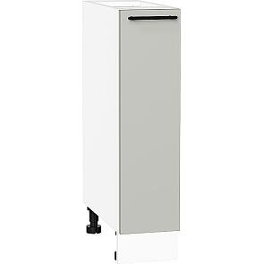 Шкаф нижний бутылочница Лайт Special Grey/Белый 816*200*478