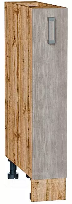 Шкаф нижний бутылочница Лофт Cappuccino Veralinga Дуб Вотан 816*150*480