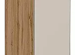 Шкаф нижний бутылочница Лофт Cream Silk/Дуб Вотан 816*150*480