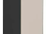 Шкаф нижний бутылочница Лофт Cream Silk/Graphite 816*150*480