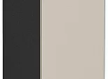 Шкаф нижний бутылочница Лофт Cream Silk/Graphite 816*200*480