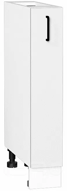 Шкаф нижний бутылочница Лофт Super White Белый 816*150*480
