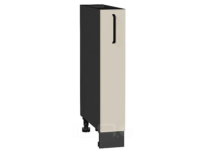 Шкаф нижний бутылочница Нео Cream Silk/Graphite 816*150*480
