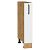 Шкаф нижний бутылочница Нео White Silk/Дуб Вотан 816*150*480