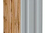 Шкаф нижний бутылочница Ницца Графит/Дуб Вотан 816*150*478