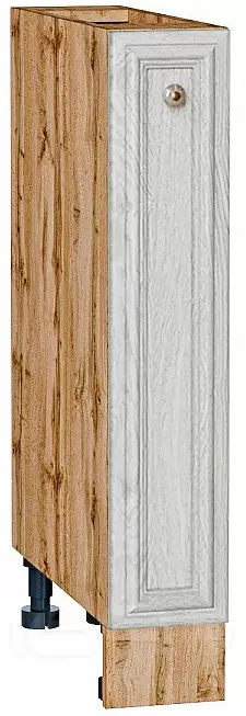Шкаф нижний бутылочница Шале White Dreamline Дуб Вотан 816*150*480