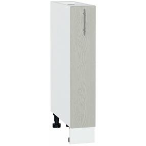 Шкаф нижний бутылочница Сканди Cappuccino Softwood Белый 816*150*480