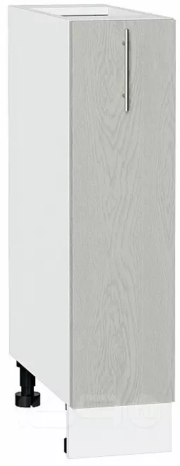 Шкаф нижний бутылочница Сканди Cappuccino Softwood Белый 816*200*480