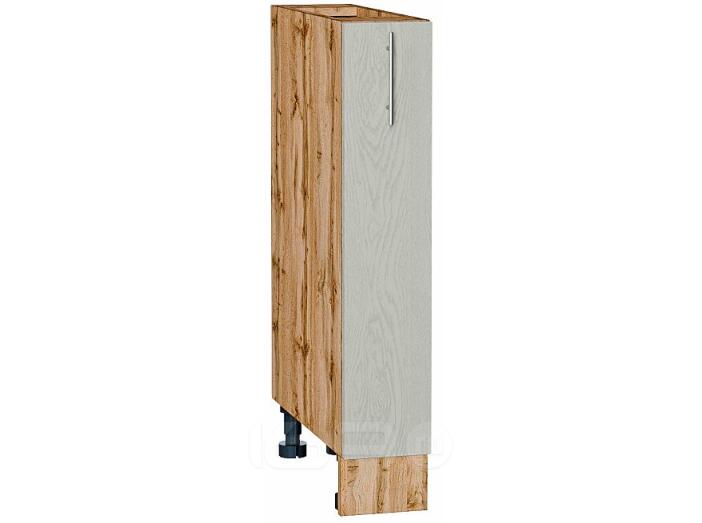 Шкаф нижний бутылочница Сканди Cappuccino Softwood Дуб Вотан 816*150*480